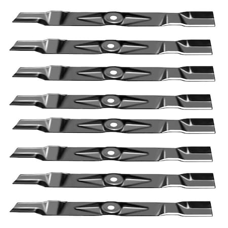 Aic Replacement Parts M139802 Eight 8 Mower Blade Fits John Deere 1742GS 1742HS Sabre Lawn Tractors AY-LAB50-0192_x8